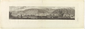 Panoramic View of the City of Ems, Germany