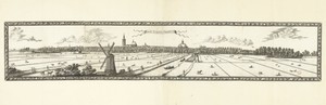 Panoramisch gezicht op Den Haag