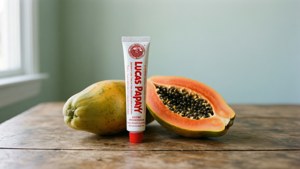 Papaw Fruit Flat Lay