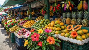 Papeete Market Colors
