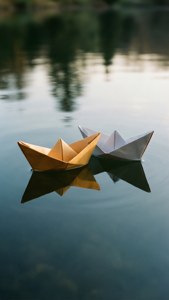Paper Boats Afloat