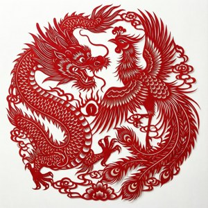Paper Cut Dragon