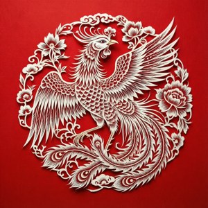 Paper Cut Phoenix