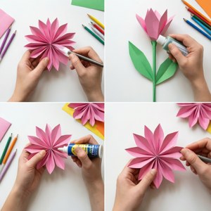 Paper Flower Tutorial