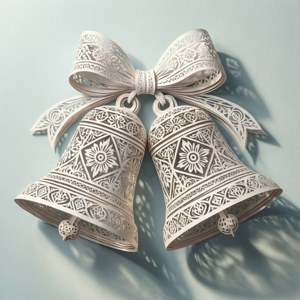 Papercut Pattern Bells