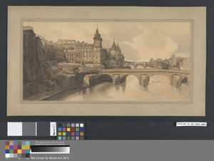 Paris, A View of Pont au Changes