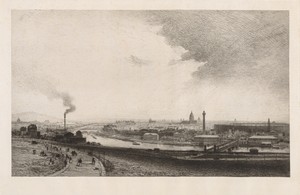 Paris in 1867, View from the Trocadero