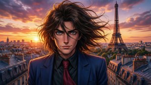 Paris Rooftop Sunset