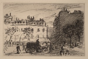 Paris Street Scene