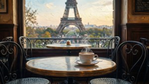 Parisian Café Morning