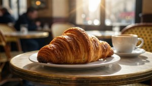 Parisian Morning Croissant