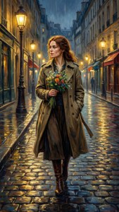 Parisian Night Stroll