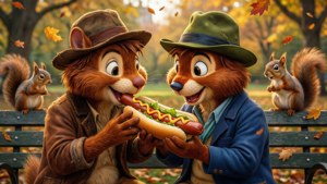 Park Bench Snack