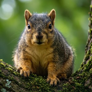 Park Squirrel Portrait