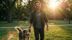 Park Walk with Dog