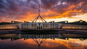 Parliament Sunset Glow