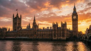 Parliament Sunset Splendor