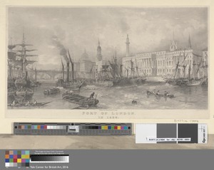 Part of London in 1839
