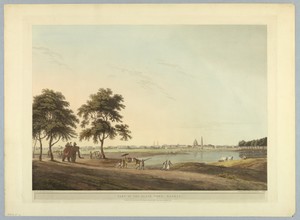 Part of the Black Town, Madras, from "Oriental Scenery: Twenty Four Views in Hindoostan"