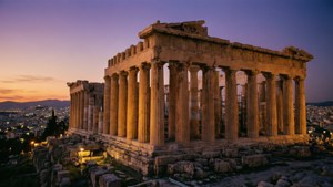 Parthenon at Dusk