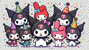Party Kuromi Friends