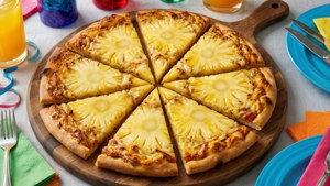 Party Pineapple Pizza Squares
