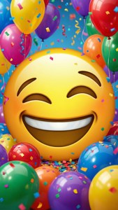 Party Smirk Emoji