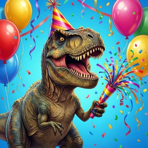 Party T Rex Celebration