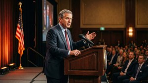 Passionate Speech at Event