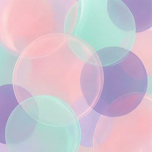 Pastel Abstract Circles
