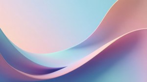 Pastel Abstract Curves