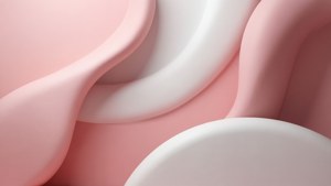 Pastel Abstract Curves