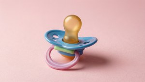 Pastel Binky Closeup