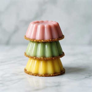 Pastel Blancmange Stack