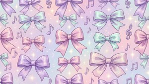 Pastel Bow Pattern