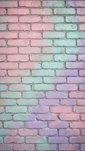 Pastel Brick Texture