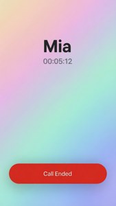 Pastel Call Ended