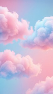 Pastel Cloud Blobs