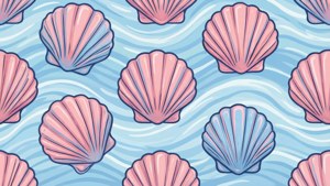 Pastel Cockle Pattern