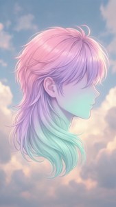 Pastel Dream Mullet