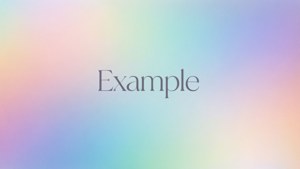 Pastel Example