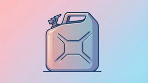 Pastel Gas Canister Flat