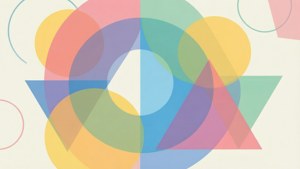 Pastel Geometric Abstract