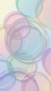 Pastel Geometric Circles