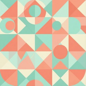 Pastel Geometric Pattern