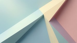 Pastel Geometric Pattern
