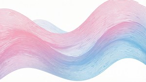 Pastel Gradient Waves