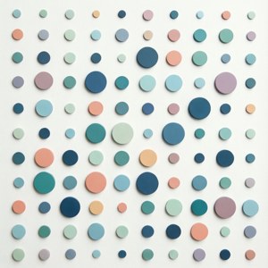 Pastel Grid Dots