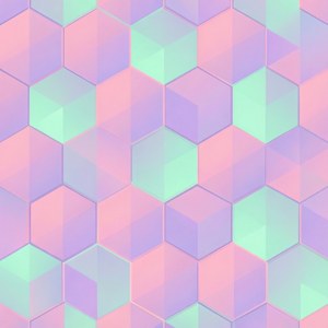 Pastel Hexagon Dream