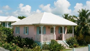 Pastel House in Bermuda